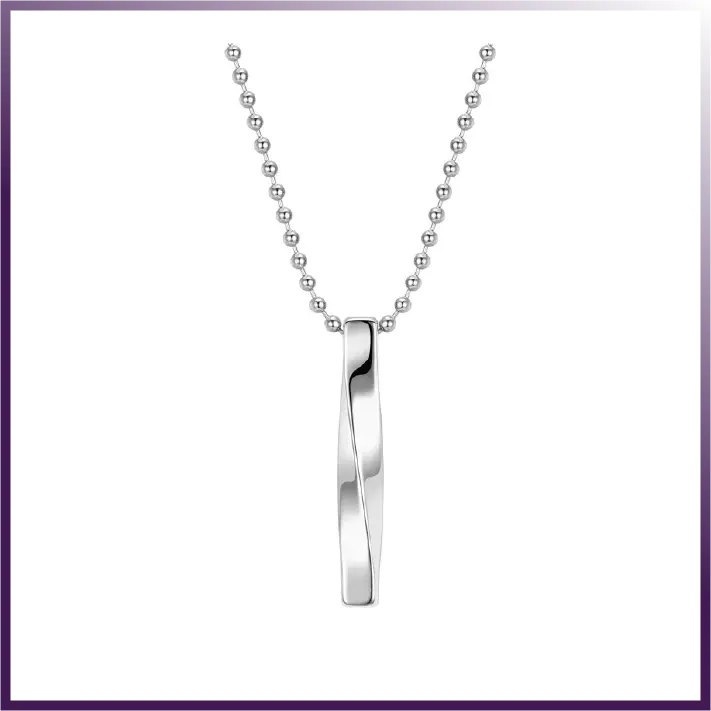 Rhombus Titanium Necklace DC-eterus