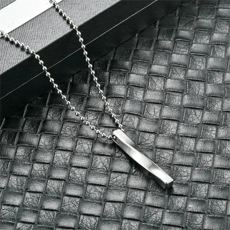Rhombus Titanium Necklace DC-eterus
