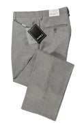 "Bradley" Heather Grey Luxury Wool Blend Suit Pants DC-Tux-USA
