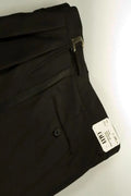 "Double Pleated" Black Super 150's Luxury Viscose Blend Tuxedo Pants DC-Tux-USA